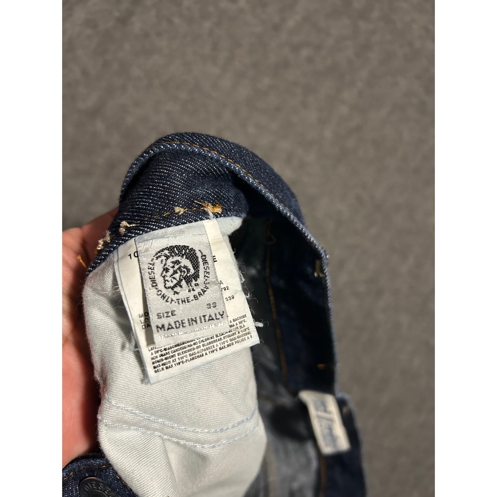 Diesel service cheyenne jeans mens blue dark wash mens size 32X30 straight - Picture 4 of 8